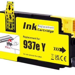 Náhradná tonera HP 937e žltá pre tlačiarne.