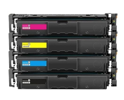 Sada farebných tonerových kaziet pre HP tlačiarne, kompatibilné s modelom W2200X.