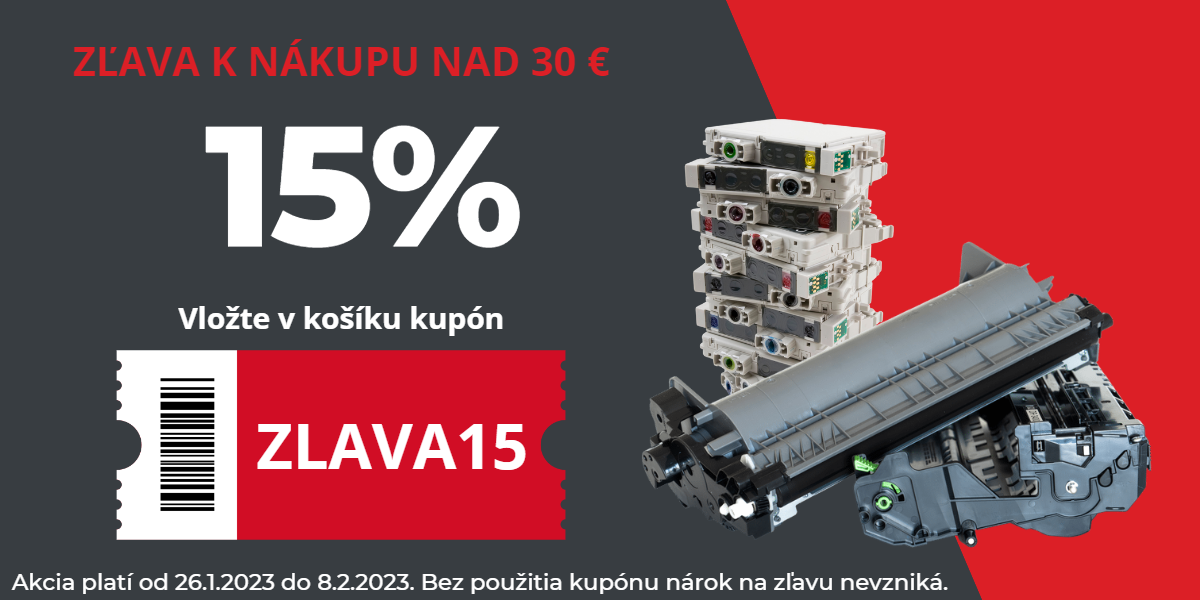 15% skvelá zľava na nákup